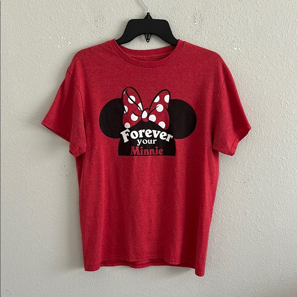 Disney forever Red Minnie Mouse Shirt medium